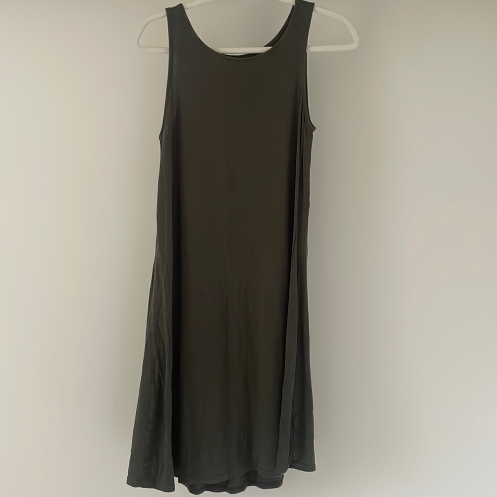 Gap Luxe Sleeveless Tank Dress